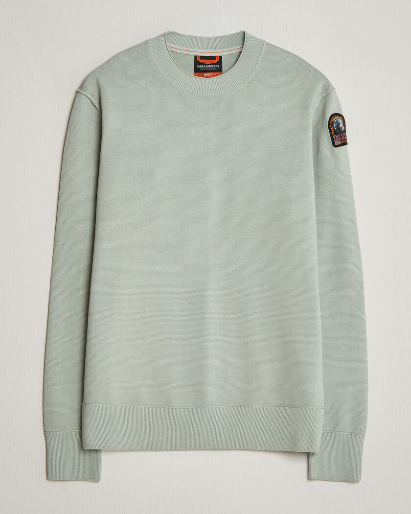 Parajumpers Basic Braw Knitted Sweater Fresh Grey – Groen