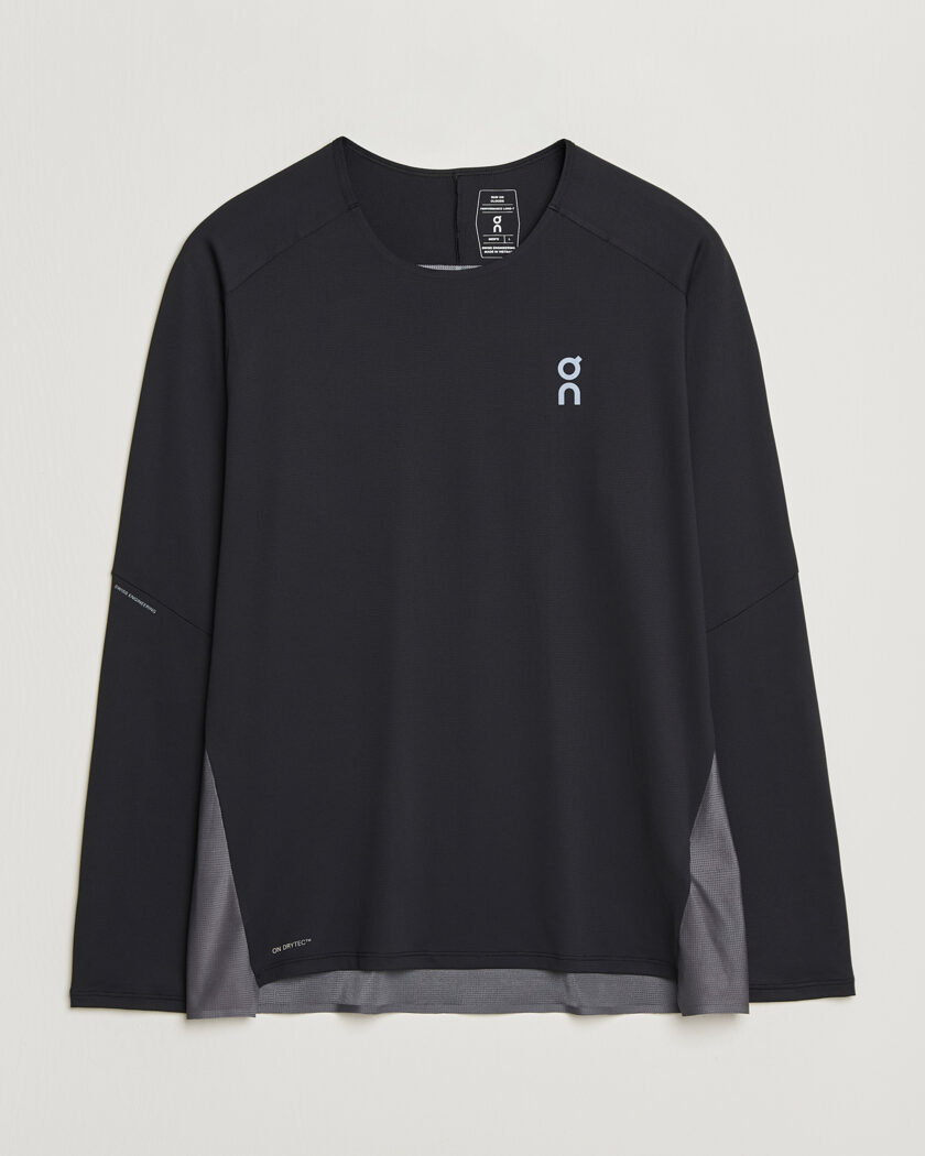 On Performance Long Sleeve T-Shirt Black – Zwart