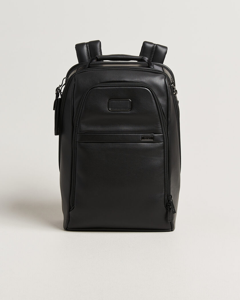 TUMI Alpha 4 Expandable Medium Backpack Black – Noir