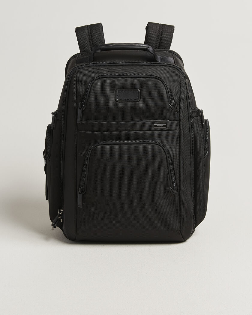 TUMI Alpha 4 Brief Backpack Black – Zwart