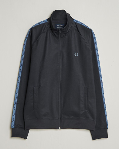 Fred Perry Taped Track Jacket Navy – Bleu