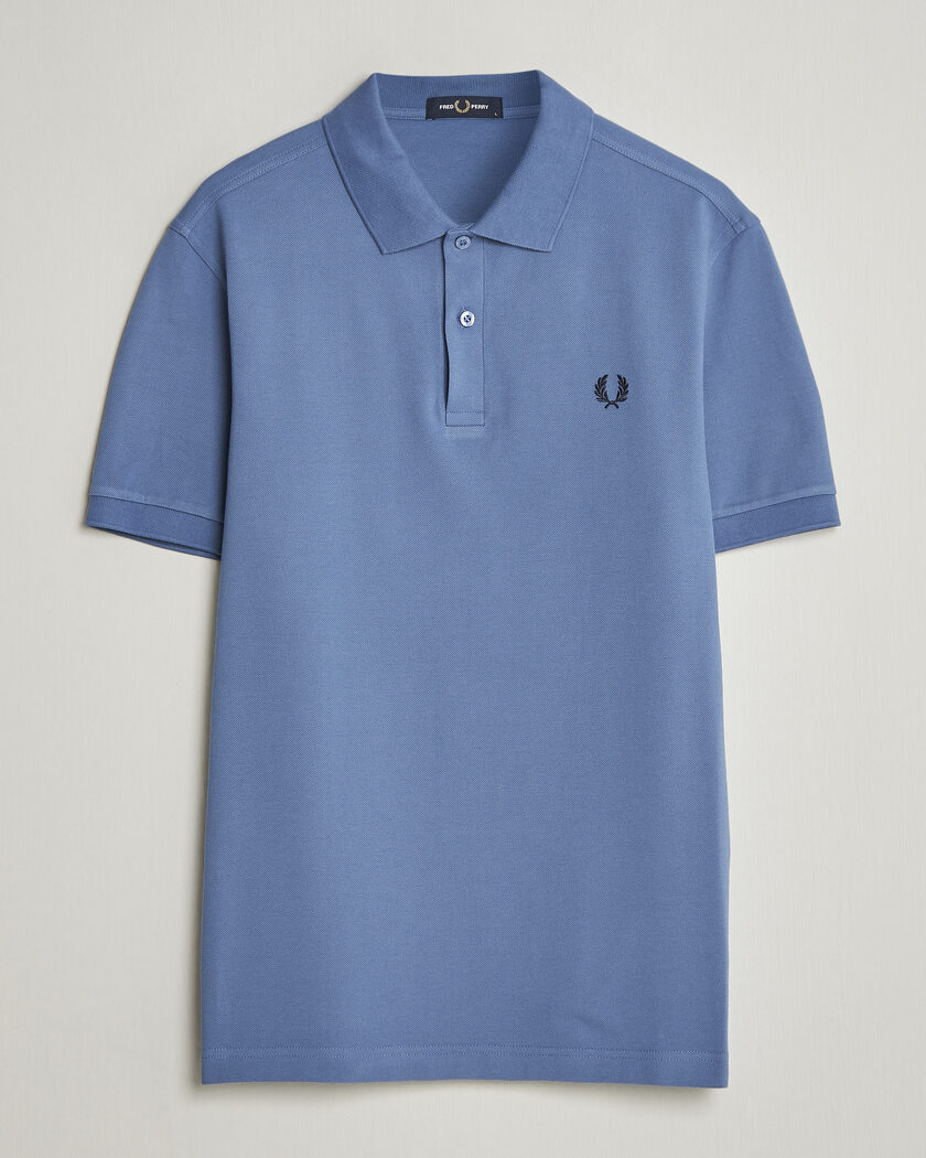 Fred Perry Plain Polo Ace Blue – Blauw