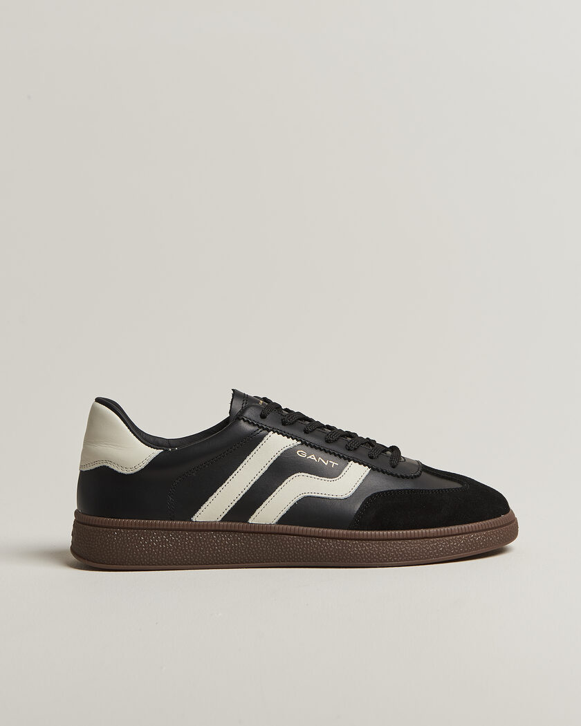 Gant Cuzmo Leather/Suede Sneaker Black/White – Noir