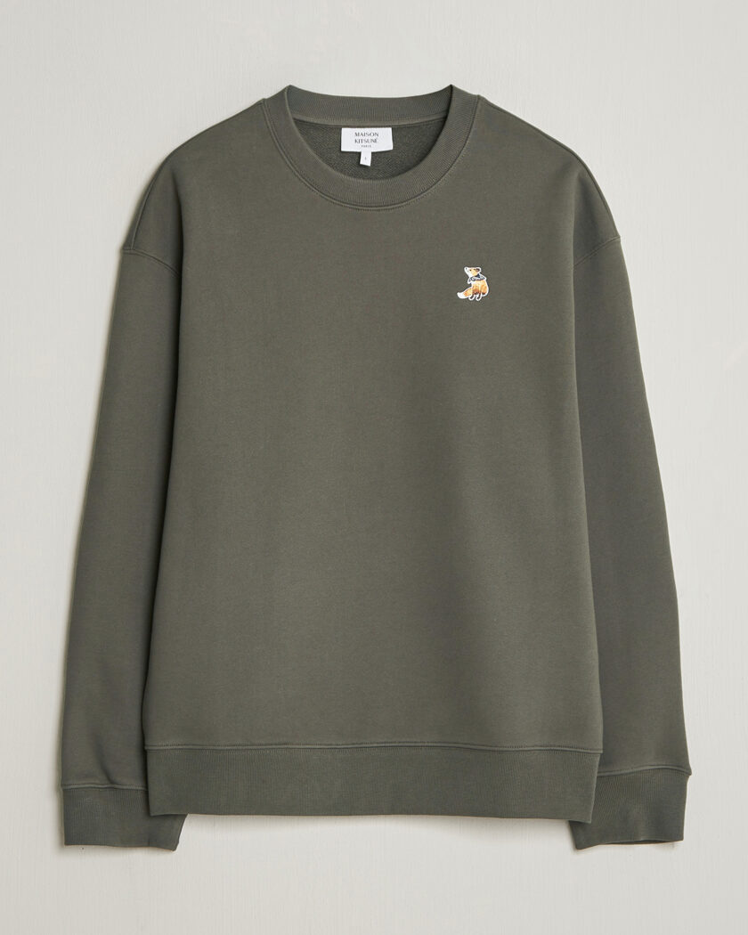 Maison Kitsuné Dreaming Fox Sweatshirt Beluga – Marron