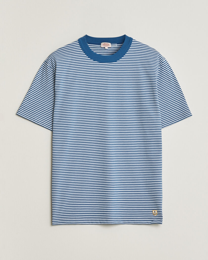 Armor-lux Callac Héritage Stripe T-Shirt Dark Blue/Blanc – Meerkleurig
