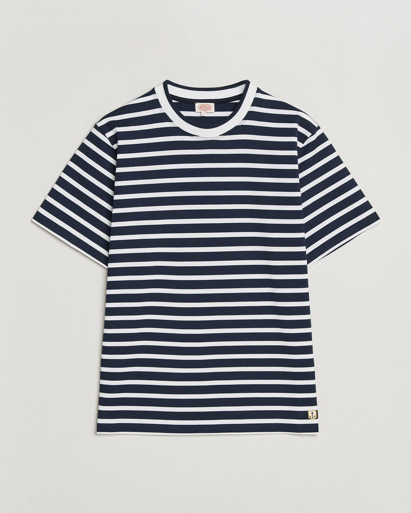 Armor-lux Heritage Callac Stripe T-Shirt Marine/Blanc – Bleu