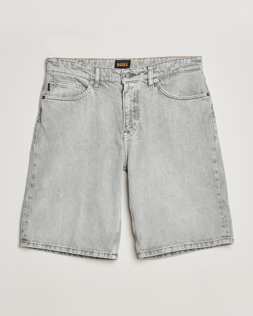 BOSS ORANGE Atacama Denim Shorts Medium Grey – Grijs