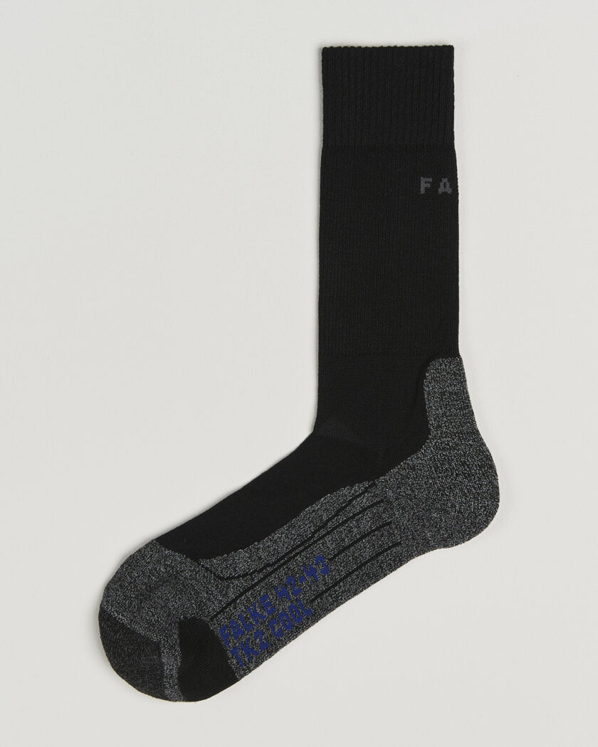 Falke Sport TK2 Explore Cool Trekking Socks Black Mix – Noir