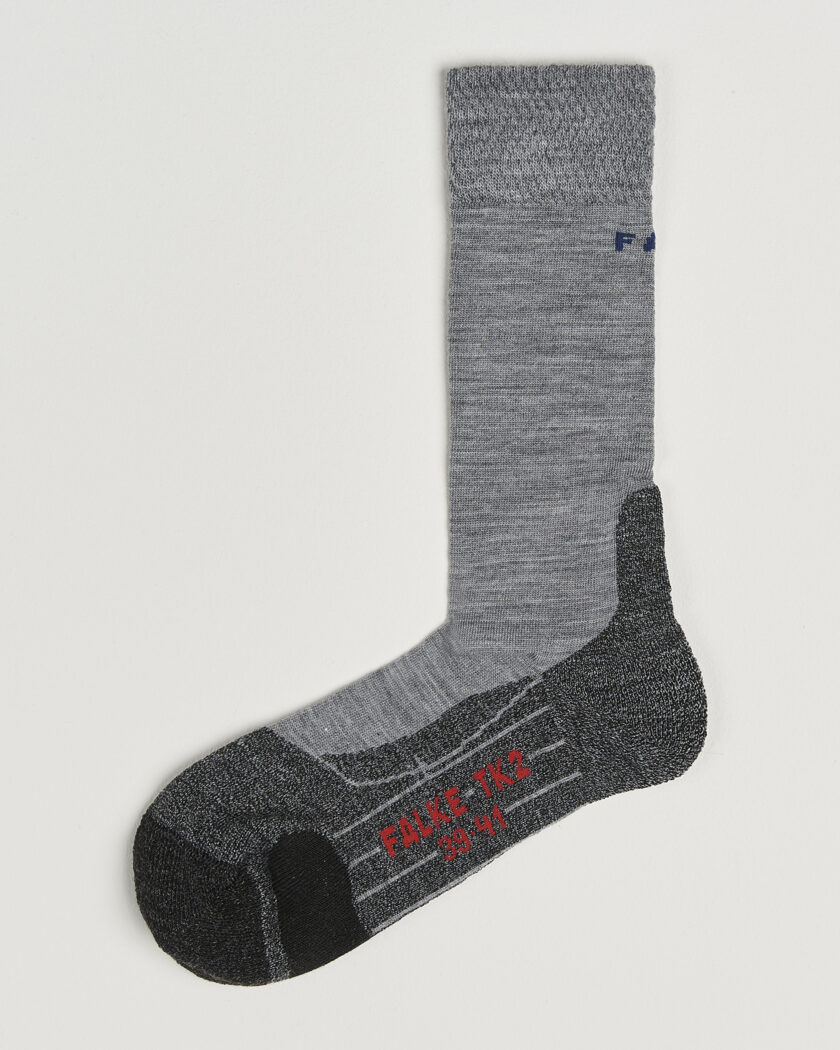 Falke Sport TK2 Explore Melange Trekking Socks Grey Mel – Grijs