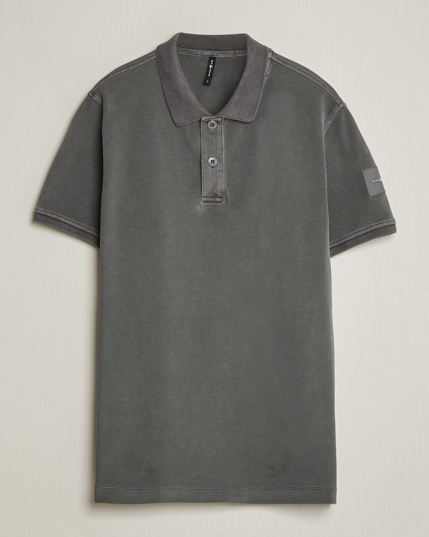 Sail Racing Wind Pigment Dyed Polo Frost Grey – Grijs