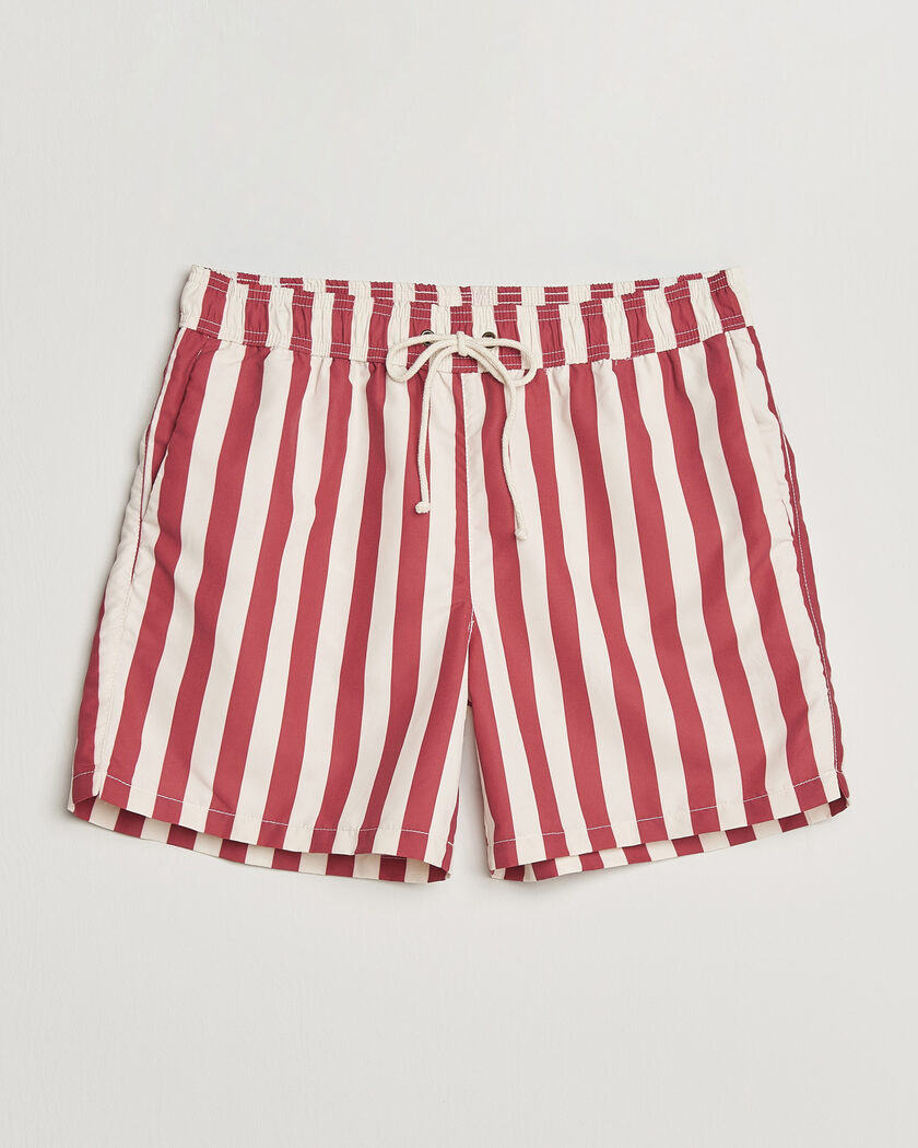Ripa Ripa Paraggi Striped Swimshorts Red – Rood