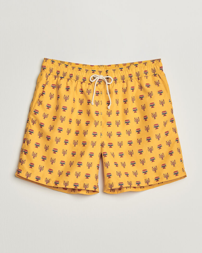 Ripa Ripa Printed Swimshorts Yellow – Geel