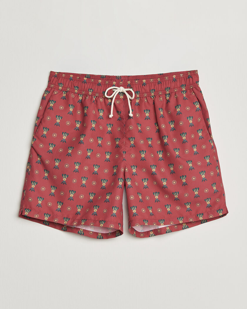 Ripa Ripa Printed Swimshorts Red – Rood