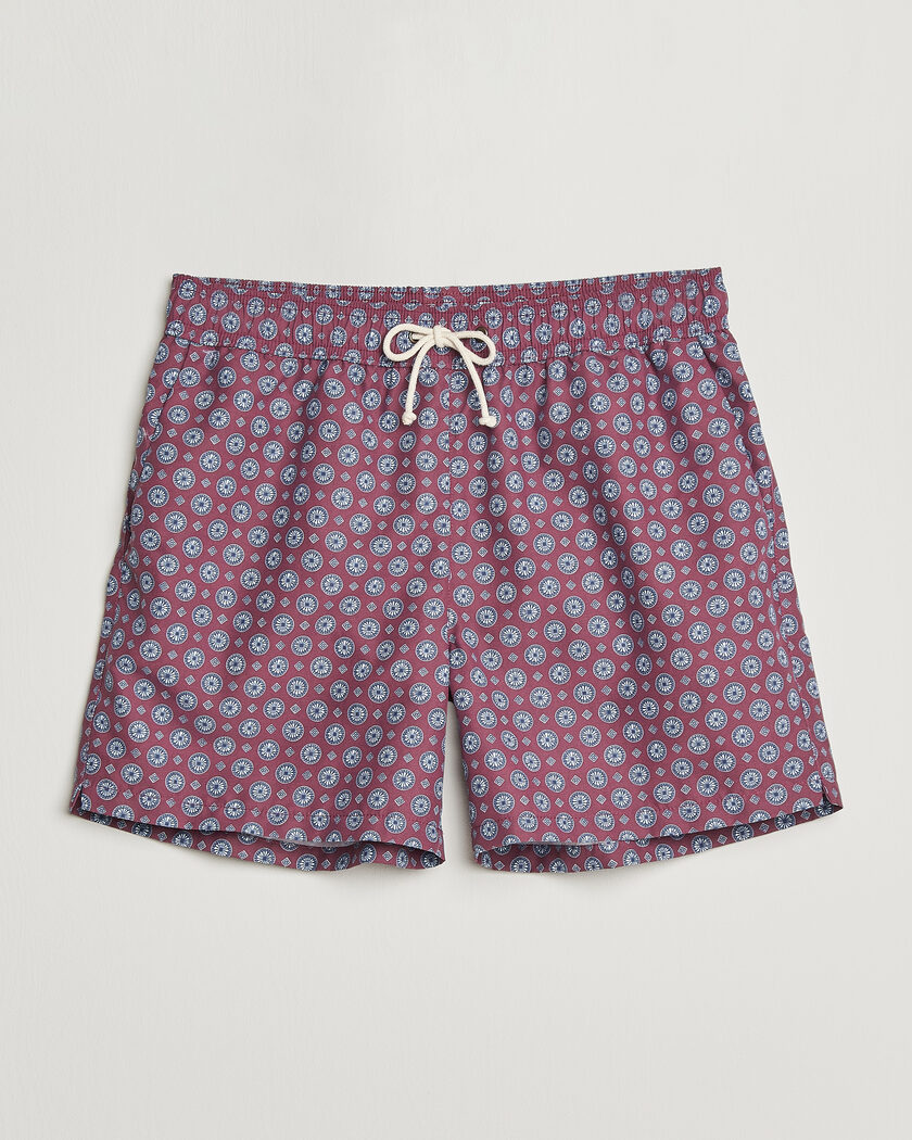 Ripa Ripa Printed Swimshorts Bordeaux – Rood