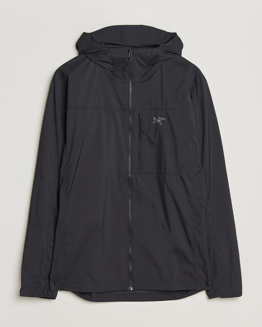Arc'teryx Squamish Lightweight Hooded Jacket Black – Zwart