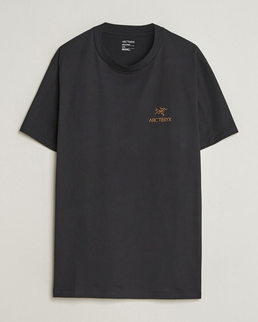 Arc'teryx Kragg Cotton Bird Word T-Shirt Black – Blanc