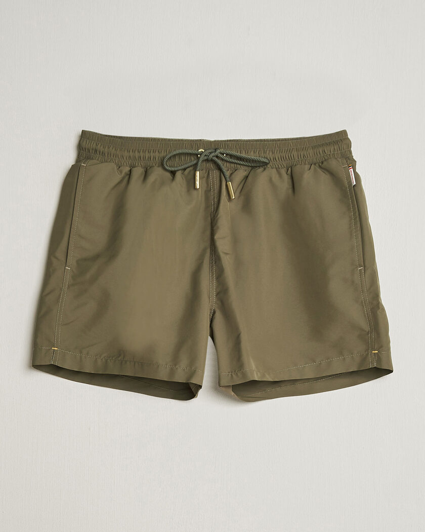 Orlebar Brown Jack Solid Drawstring Swim Shorts Herbal Green – Vert