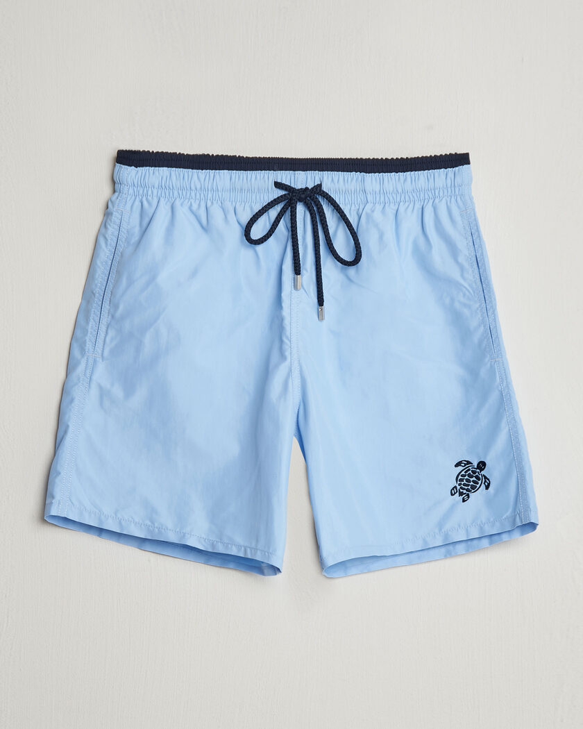 Vilebrequin Moka Swimshorts Fleur De Lin – Bleu