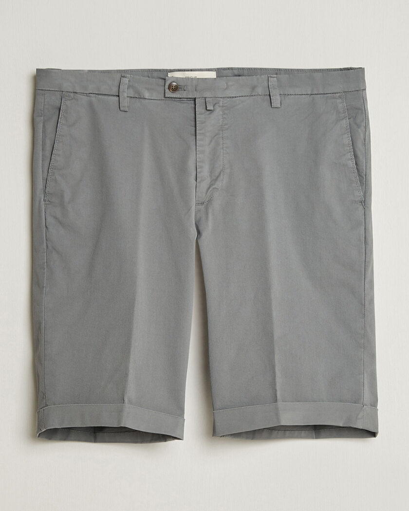 Briglia 1949 Cotton Stretch Shorts Grey – Gris