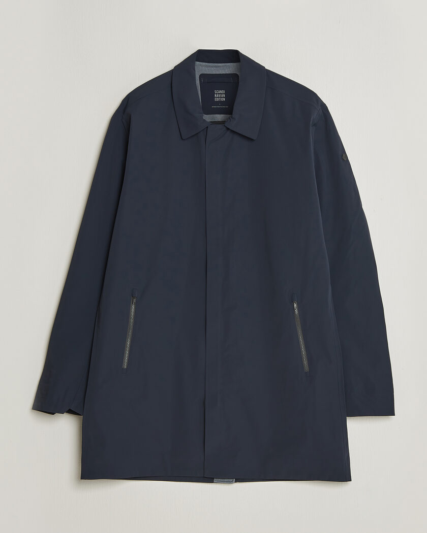 Scandinavian Edition Key II Waterproof Coat Navy – Blauw