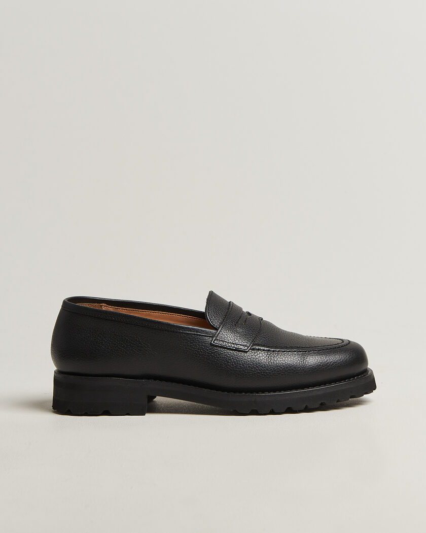 Myrqvist for Care of Carl Myrqvist Stenhammar II Vibram Loafer Black Grained Calf – Zwart
