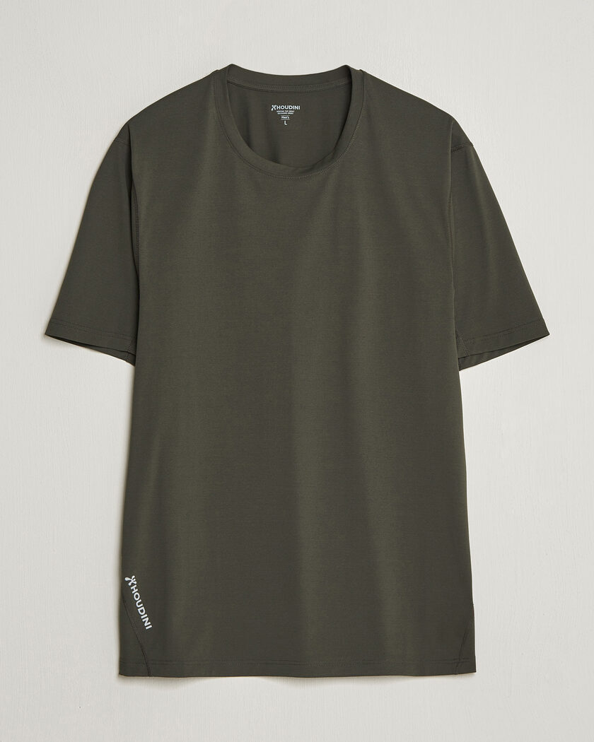 Houdini Pace Air T-Shirt Green Illusion – Groen