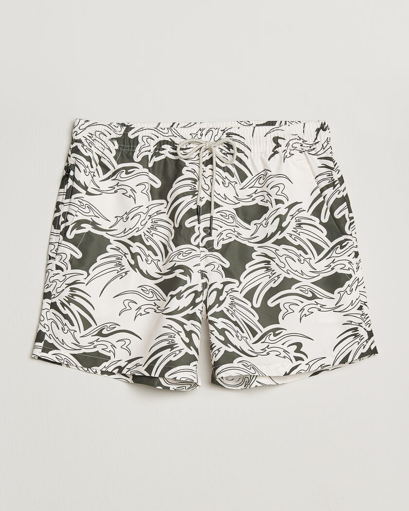 OAS Printed Swimshorts Rogue – Groen