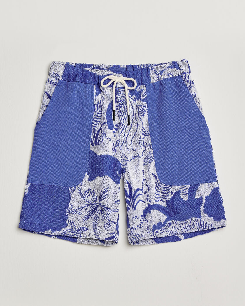 OAS Nicola Cotton Net Shorts Mystea – Blauw