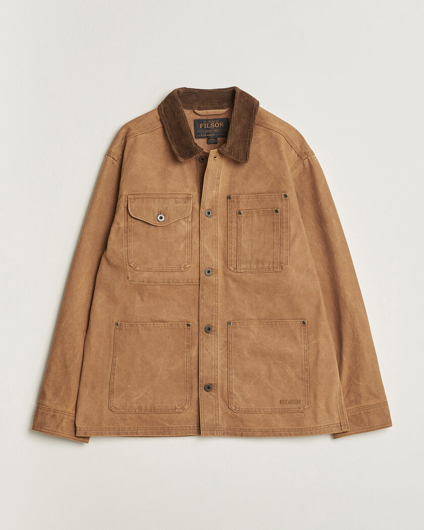 Filson Rustic Canvas Barn Coat Whiskey – Bruin