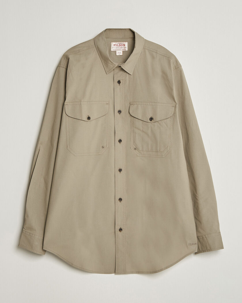 Filson Twin Lakes Sport Shirt Dark Clay – Groen