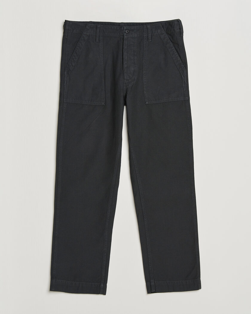 Filson Field Supply Pants Washed Faded Black – Noir