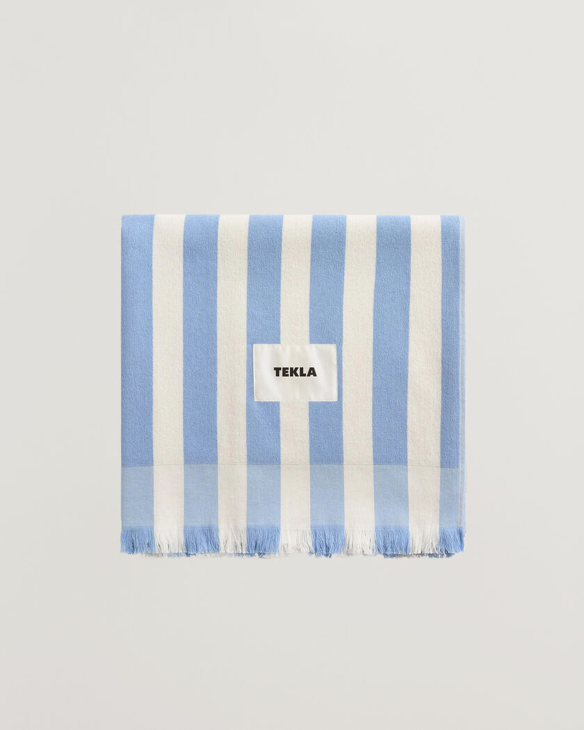 Tekla Organic Terry Beach Towel Moro Stripes – Meerkleurig