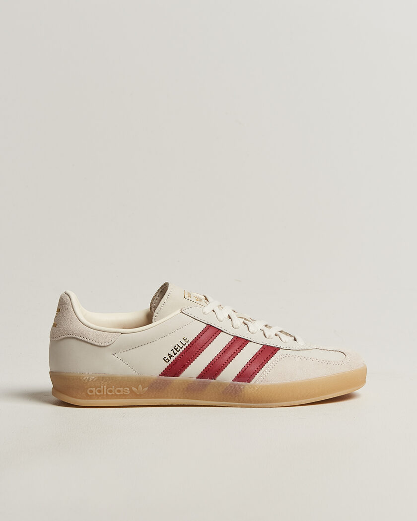 adidas Originals Gazelle Indoor Sneaker White/Red – Wit