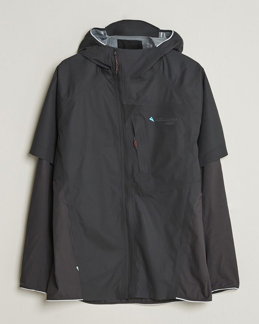 Klättermusen Vidre Hood Jacket Black – Zwart