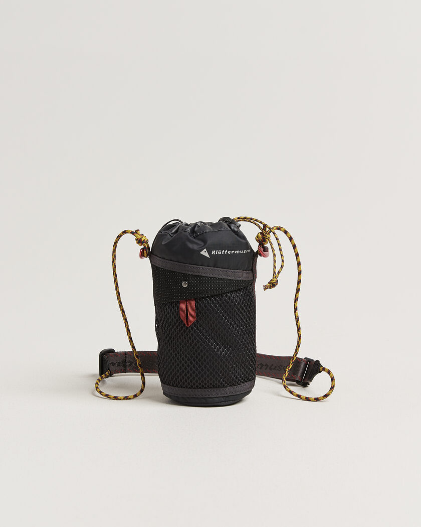 Klättermusen Algir Bottle Holder Bag Raven – Zwart