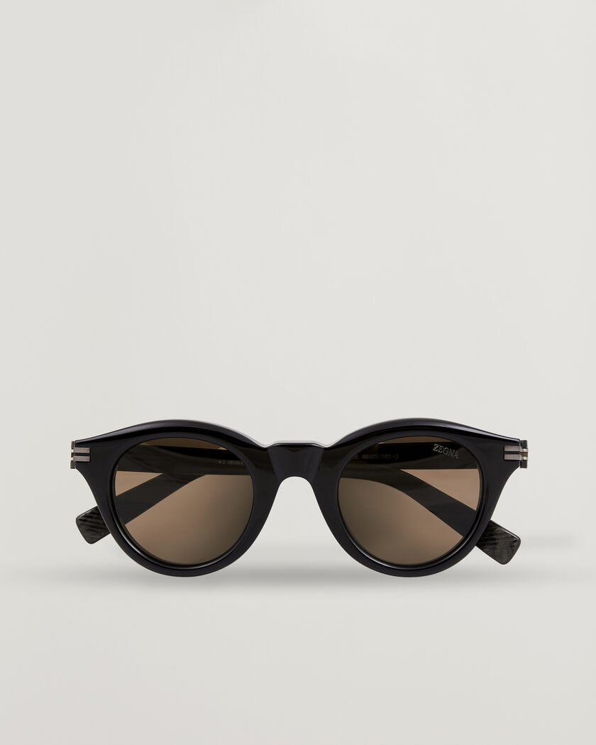 Zegna EZ0302 Sunglasses Black – Zwart