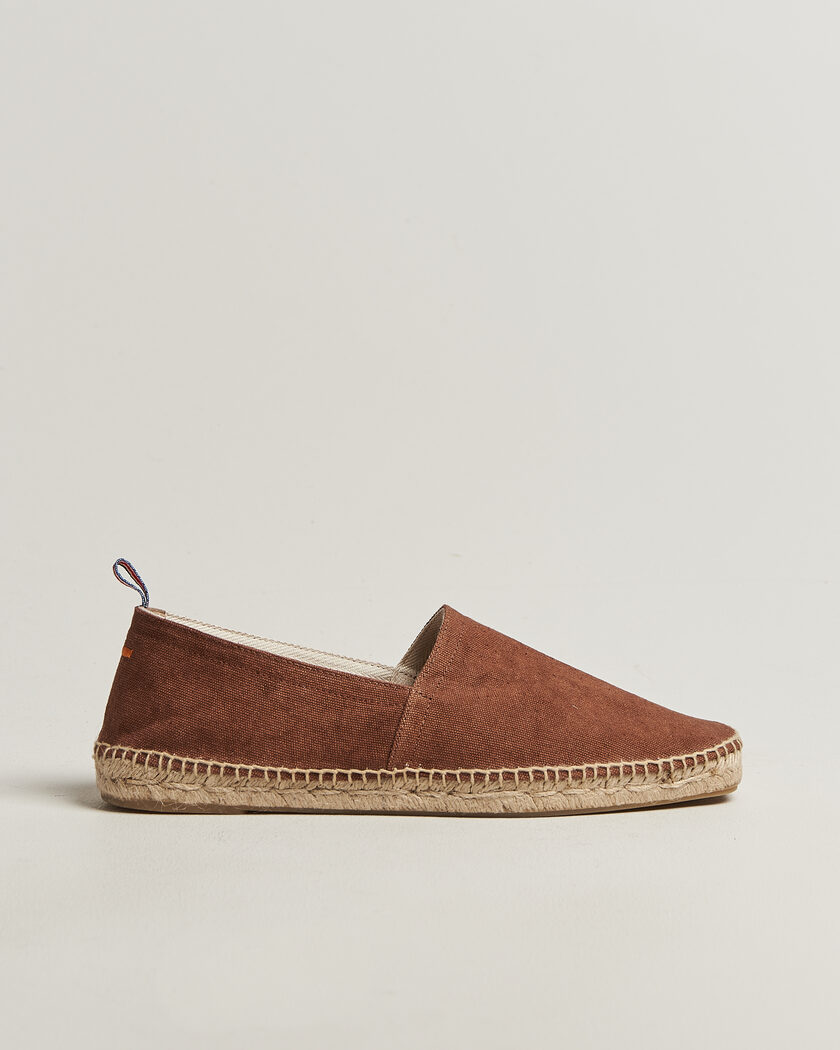 Castañer Pablo Washed Canvas Espadrilles Pecan – Bruin