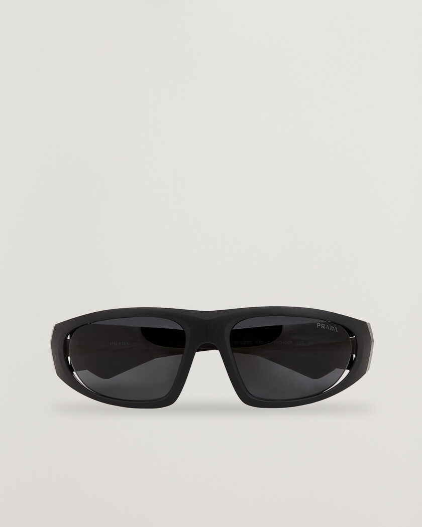 Prada Linea Rossa 0PS B03S Sunglasses Matte Black – Noir