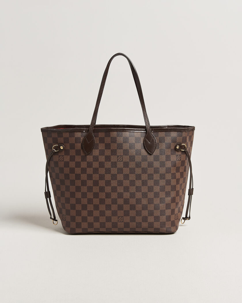 Louis Vuitton Pre-Owned Neverfull MM Damier Ebene – Bruin