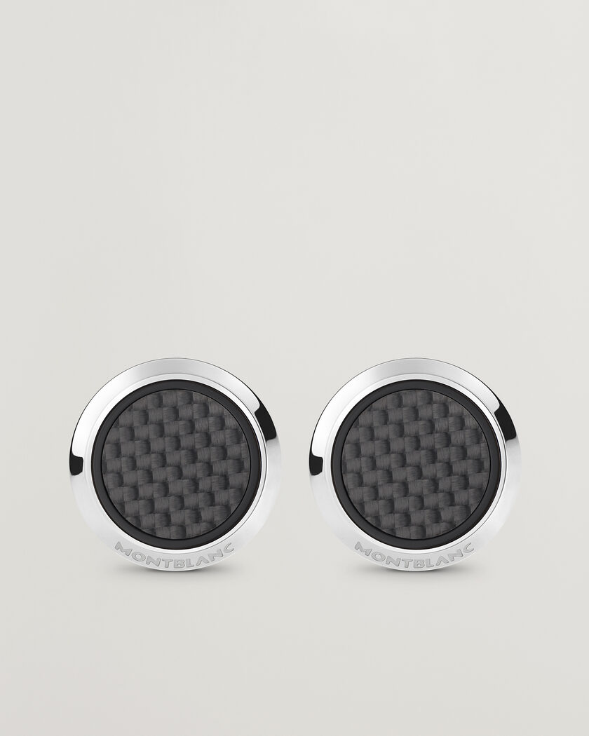 Montblanc Meisterstück Cufflinks Black Carbon – Noir