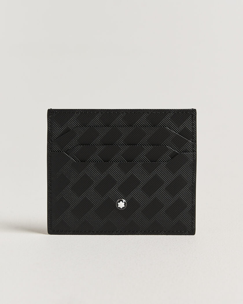 Montblanc Extreme Leather 6cc Card Holder Black – Zwart