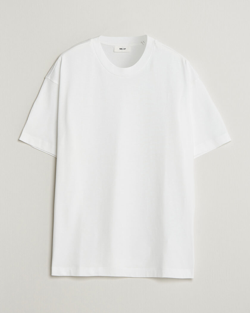 NN07 Lionel Suvin Cotton Crew Neck T-Shirt White – Wit