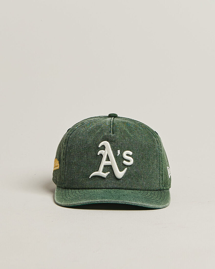 New Era 9Twenty Washed Cotton Cap Oakland Athletics  – Vert