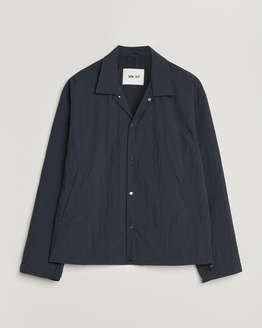 NN07 Frenton Coach Jacket Deep Navy – Blauw