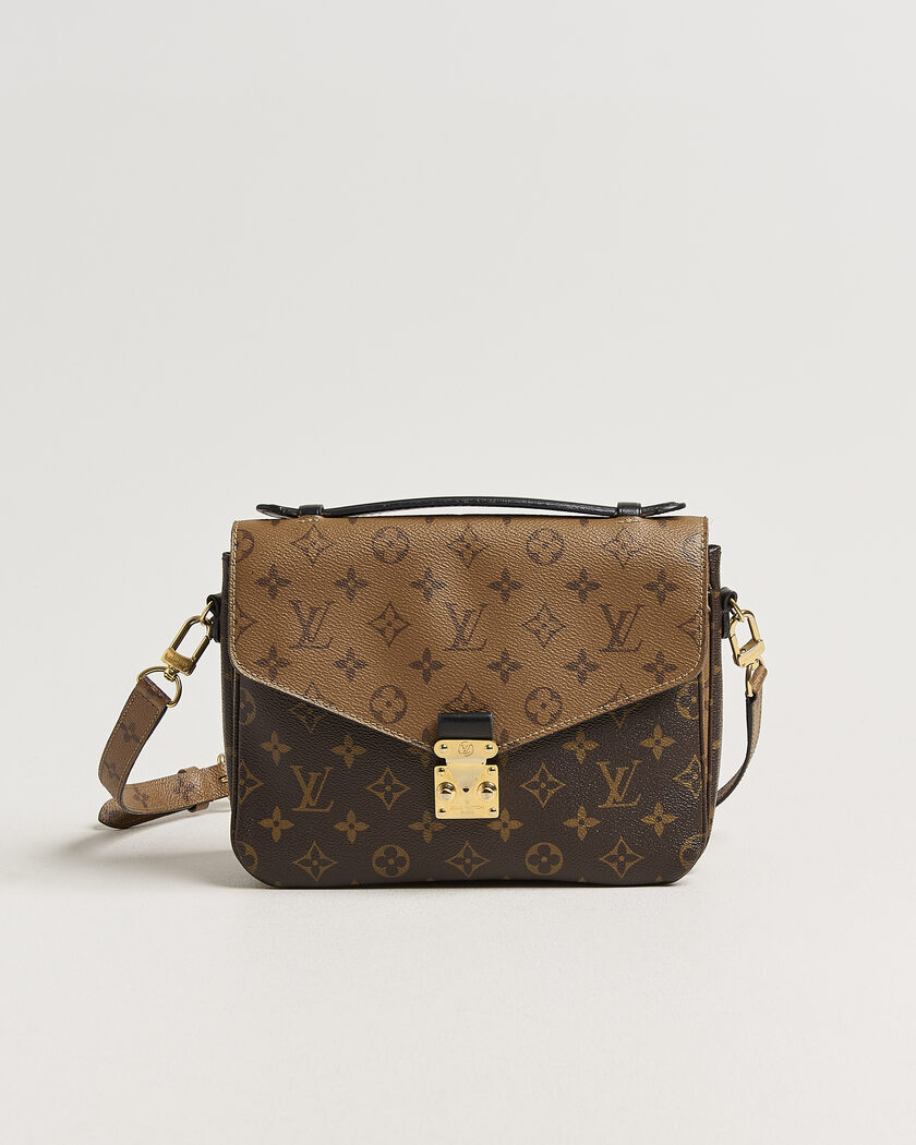 Louis Vuitton Pre-Owned Pochette Métis Reverse Monogram – Bruin