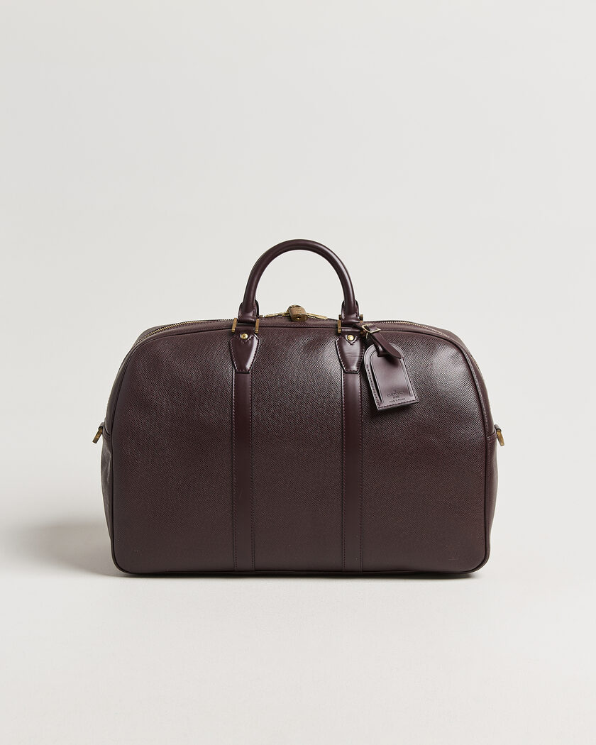 Louis Vuitton Pre-Owned Taiga Kendall Weekend Bag PM Burgundy – Rood