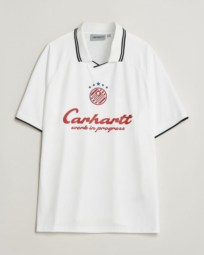 Carhartt WIP Terrace Football T-Shirt White – Blanc
