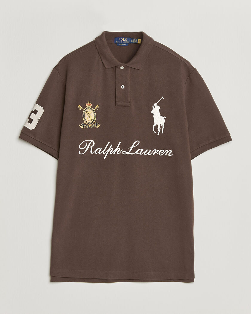 Polo Ralph Lauren Classic Fit Team Polo Nutmeg Brown – Marron