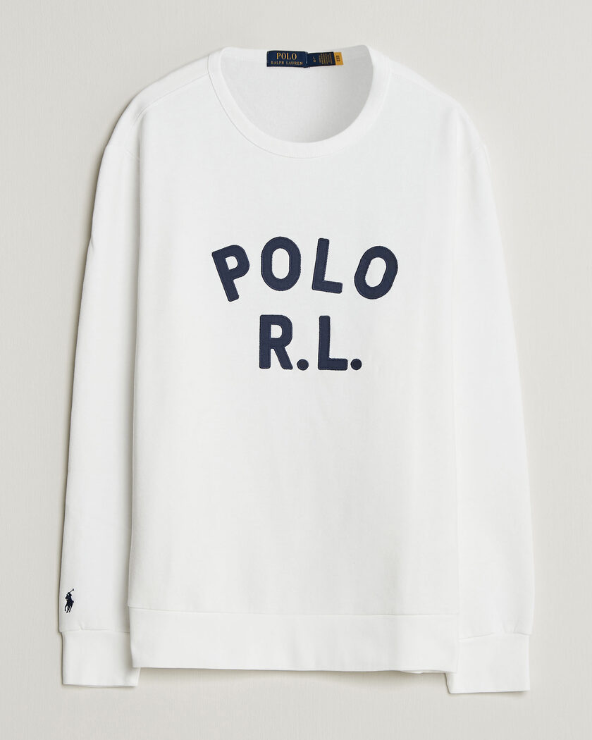 Polo Ralph Lauren Polo RL Sweatshirt White – Blanc