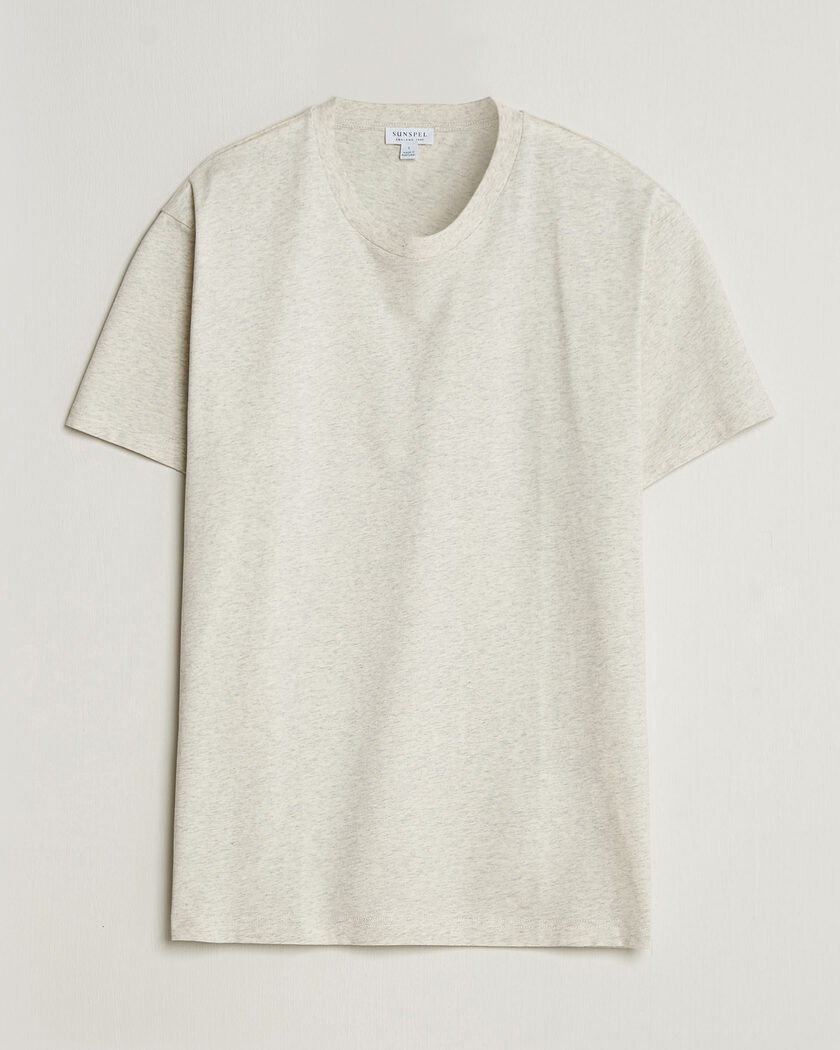 Sunspel Riviera Midweight T-Shirt Archive White – Blanc